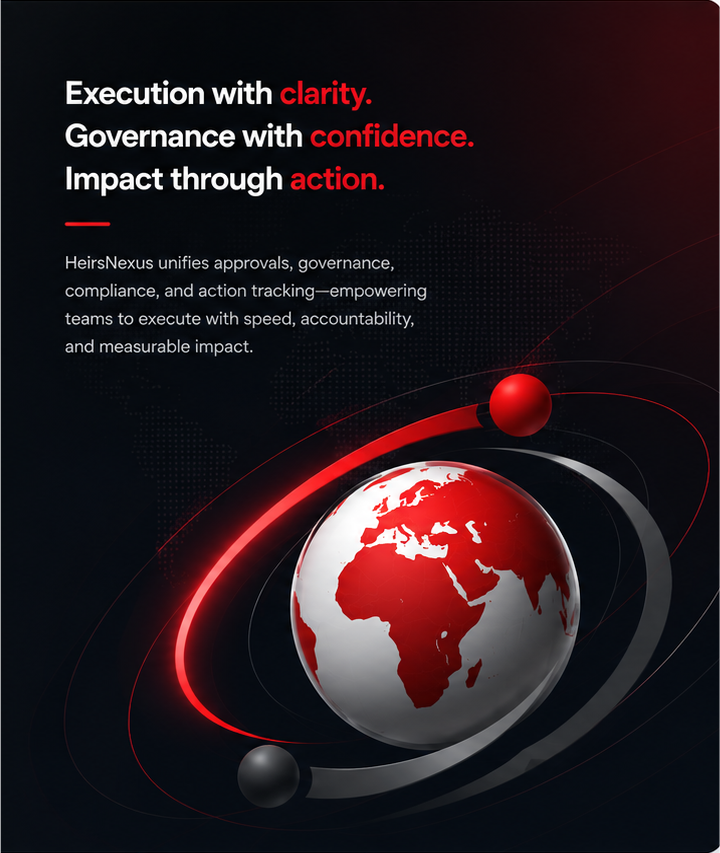 Execution with clarity. Governance with confidence. Impact through action.